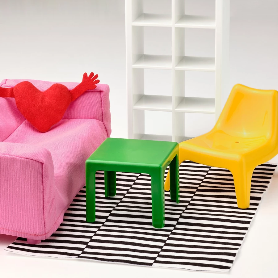 Кукольная мебель - IKEA HUSET/ХУСЕТ ИКЕА, разноцветый (изображение №4)