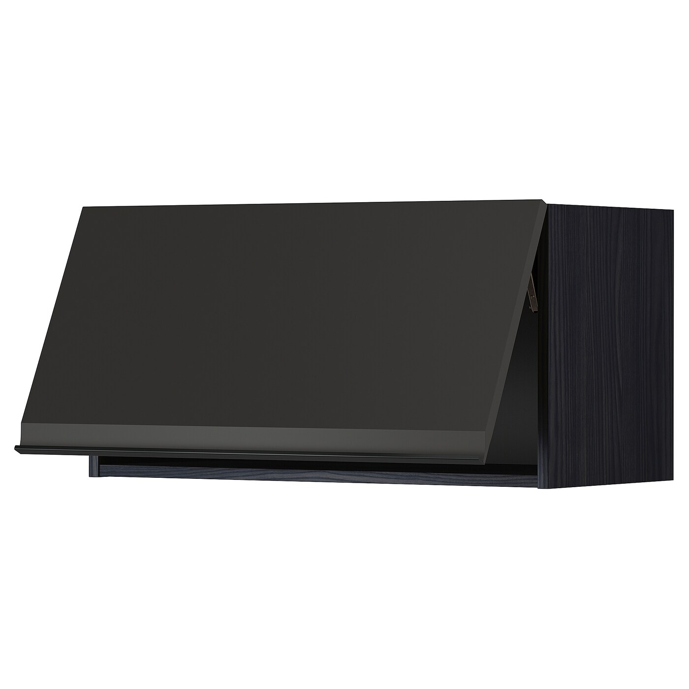 METOD Навесной шкаф - METOD IKEA/ МЕТОД ИКЕА, 80х40 см, черный