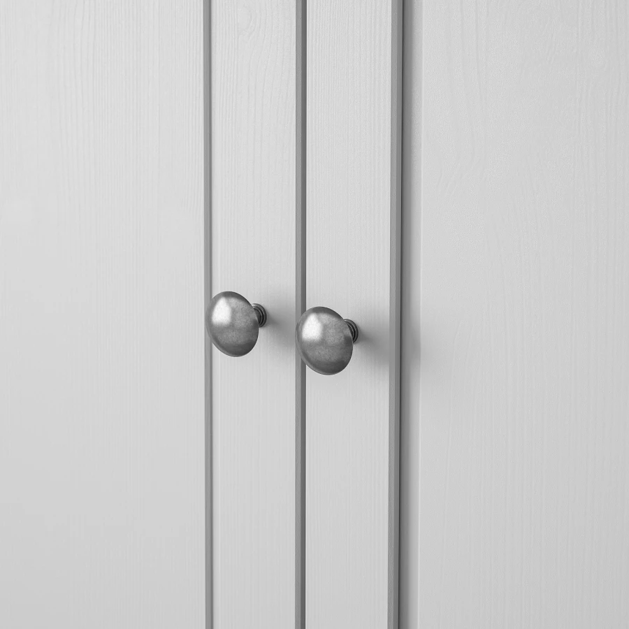 Шкаф - SUNDVIK  IKEA /СУНДВИК ИКЕА, 80x50x171 см, серый (изображение №4)
