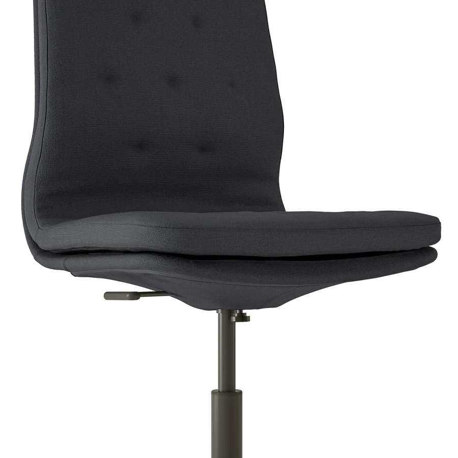 Jфисный стул - IKEA MULLFJÄLLET/MULLFJALLET, 72x72x112см, черный, МАЛЛФЬЯЛЛЕТ ИКЕА (изображение №7)