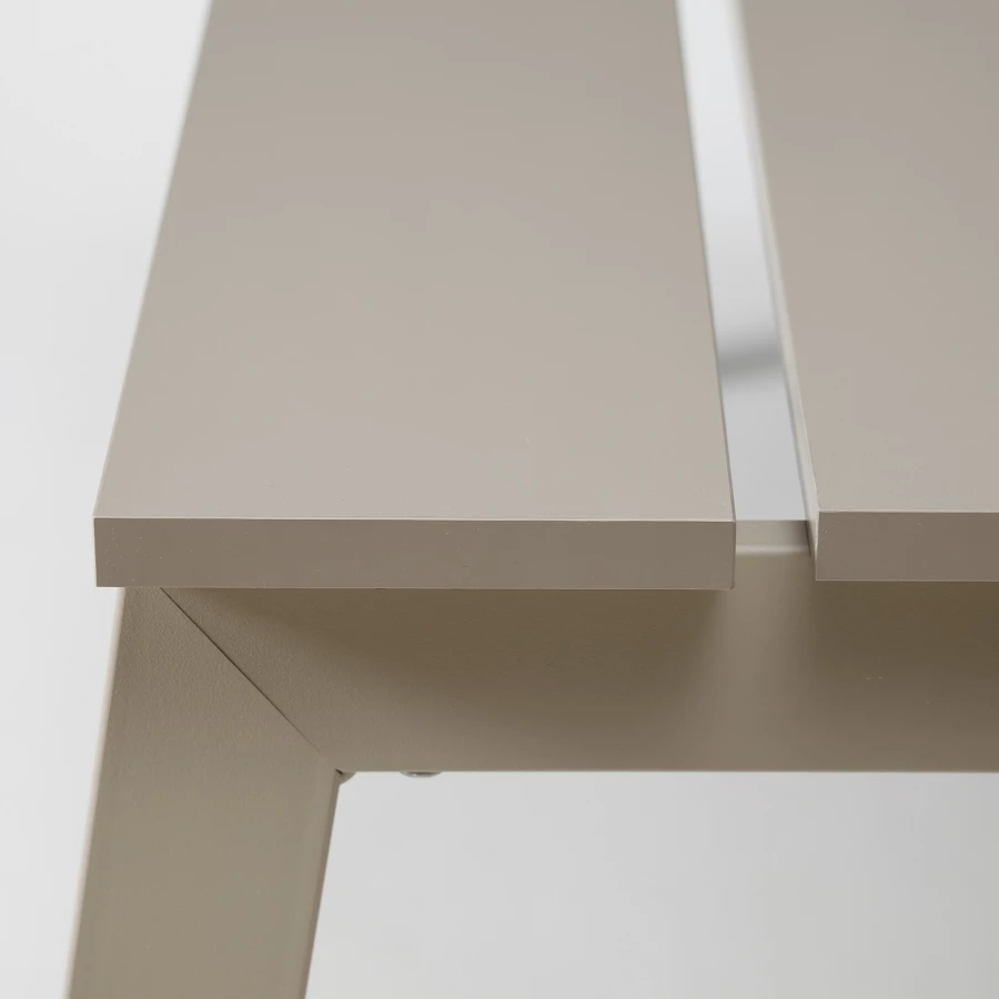 Журнальный стол, регулируемый - IKEA ИКЕА LJUNGSBRO, 104x70 см, бежевый (изображение №7)