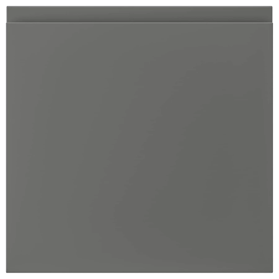 Фасад ящика - IKEA VOXTORP, 40х40 см, темно-серый, ВОКСТОРП ИКЕА (изображение №1)