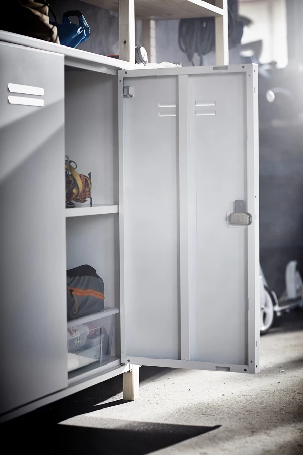 Шкаф - IKEA IVAR/ИВАР ИКЕА, 83х30х80 см, белый (изображение №3)