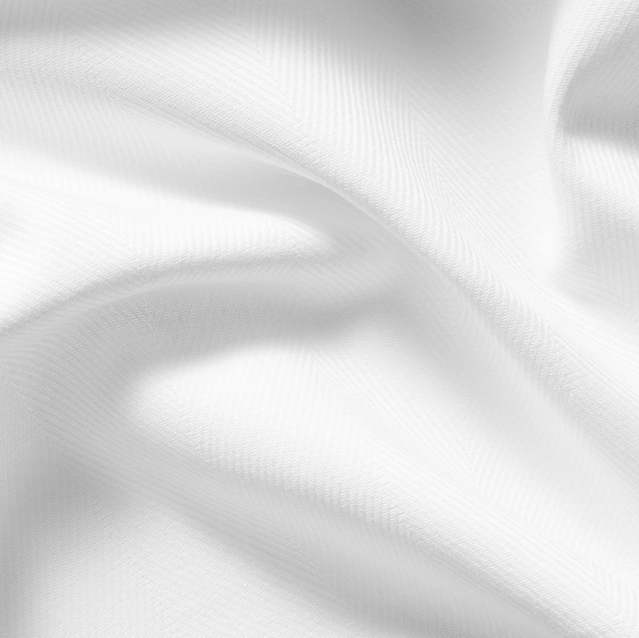Плотная штора, 2 шт. - IKEA TIBAST, 300х145 см, белый, ТИБАСТ ИКЕА (изображение №6)