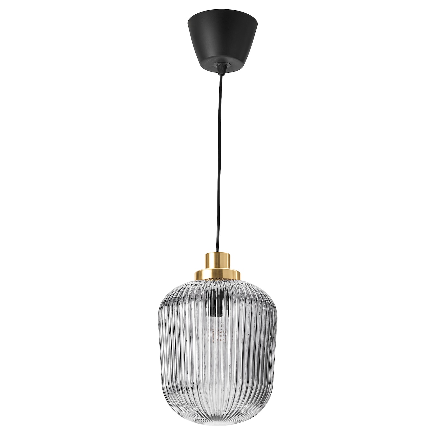 Подвесной светильник - SOLKLINT IKEA / СОЛКЛИНТ ИКЕА, 22 см, стекло