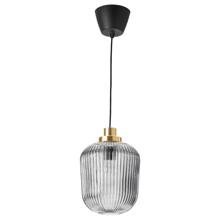 Подвесной светильник - SOLKLINT IKEA / СОЛКЛИНТ ИКЕА, 22 см, стекло (изображение №1)