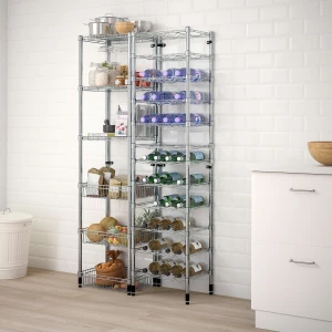 Стеллаж - IKEA OMAR, 94х36х181 см, оцинкованная сталь, ОМАР ИКЕА