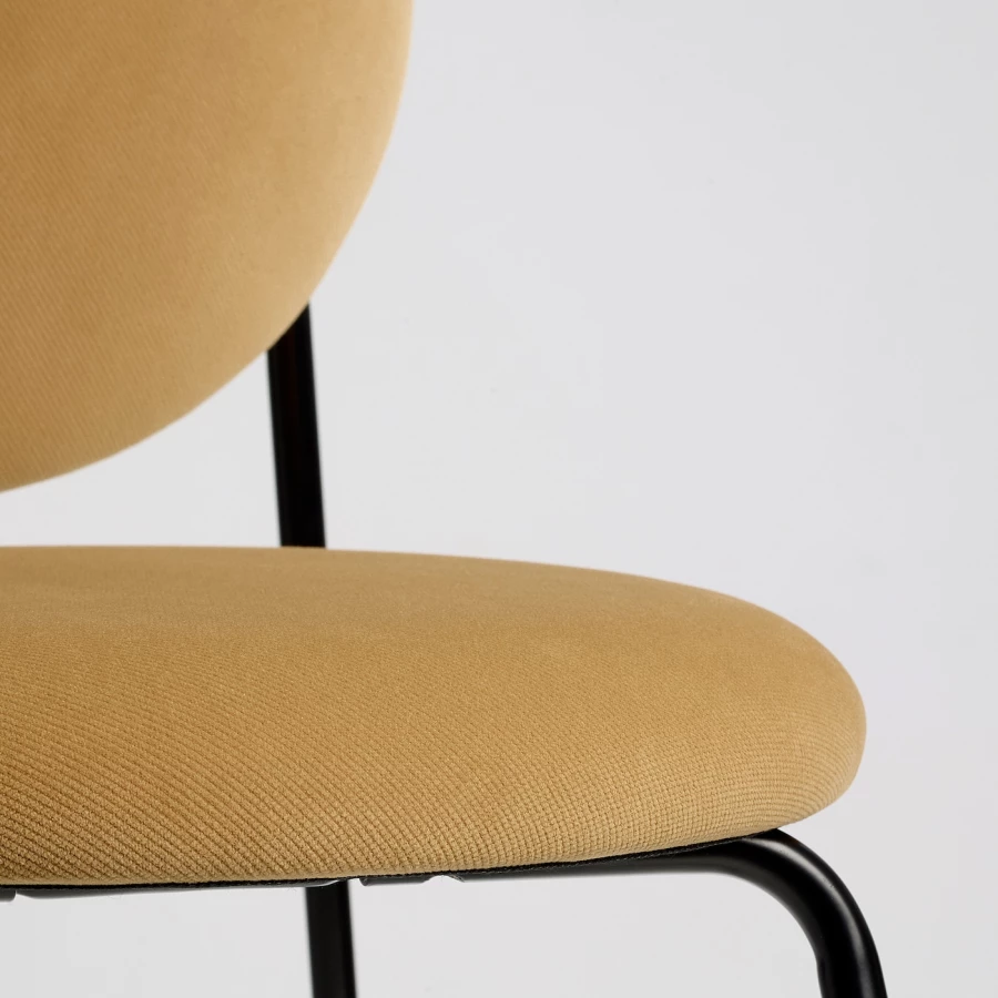 Стол и 2 стула - EKEDALEN / MÅNHULT IKEA/ЭКЕДАЛЕН/МОНХУЛЬТ ИКЕА,120х75х70 см, коричневый/желтый (изображение №3)