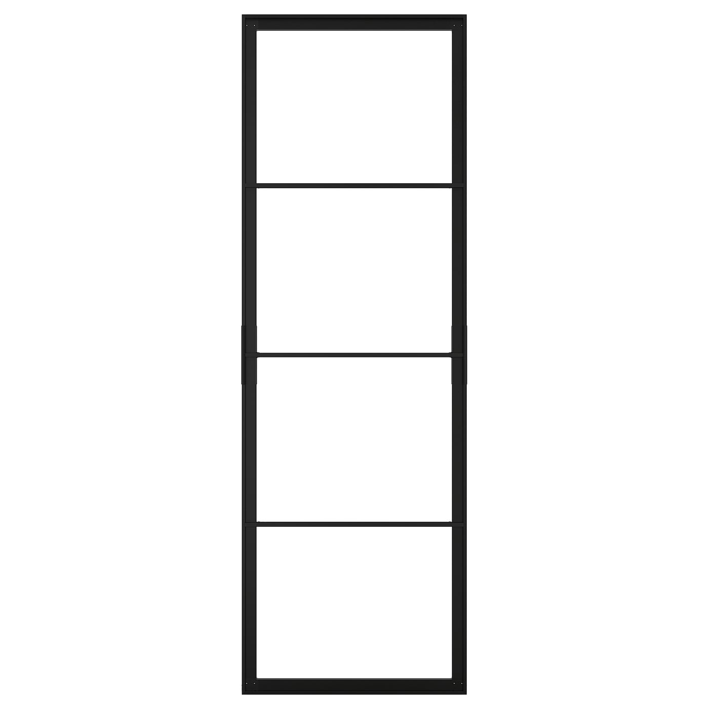 Коробка раздвижной двери - SKYTTA IKEA/ СКЮТТА ИКЕА, 231х77 см,  черный