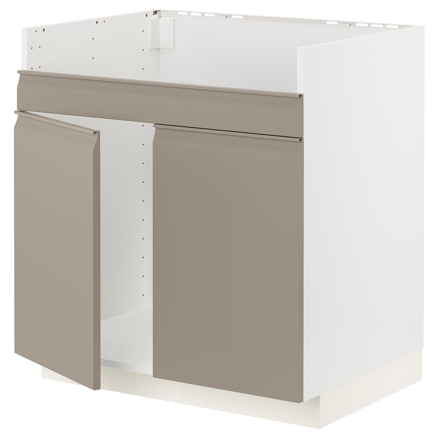 Шкаф под раковину /3 шт/2 шт - METOD / HAVSEN  IKEA/ МЕТОД/ХАВСЕН/ИКЕА, 88х80 см,  белый/коричневый