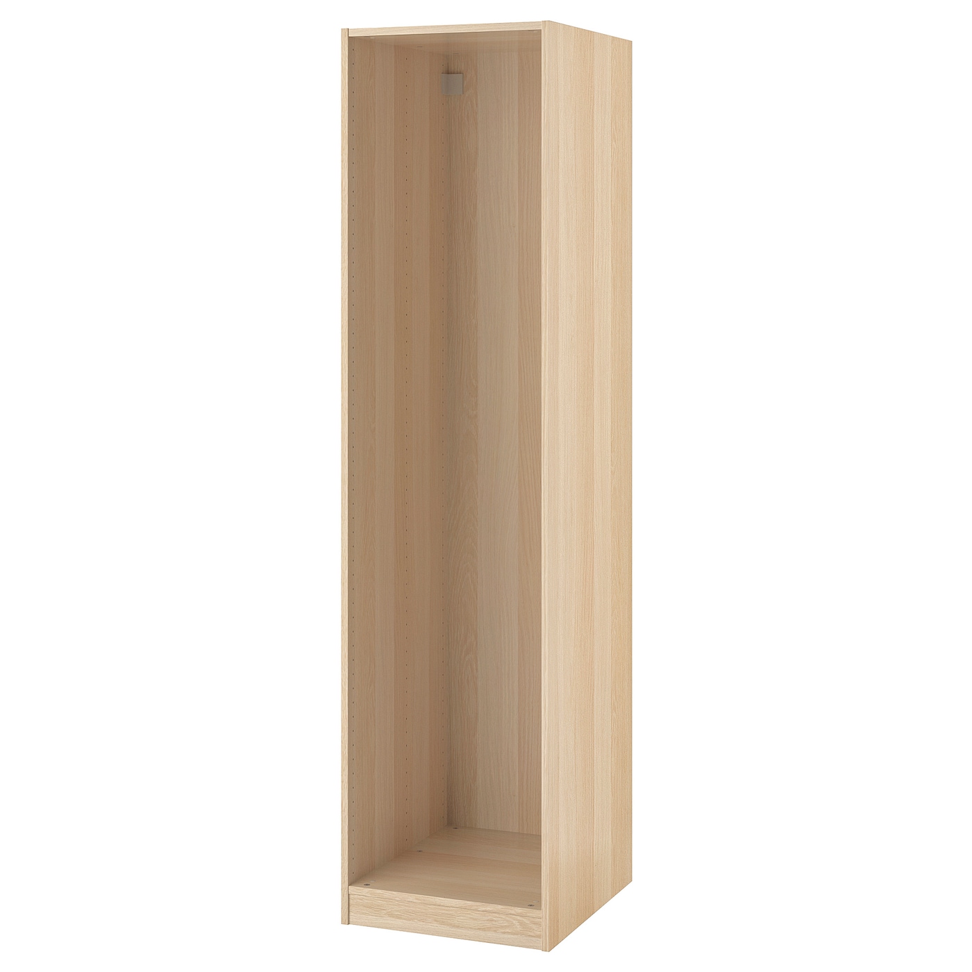 Каркас гардероба - IKEA PAX, 50x58x201 см, под беленый дуб ПАКС ИКЕА