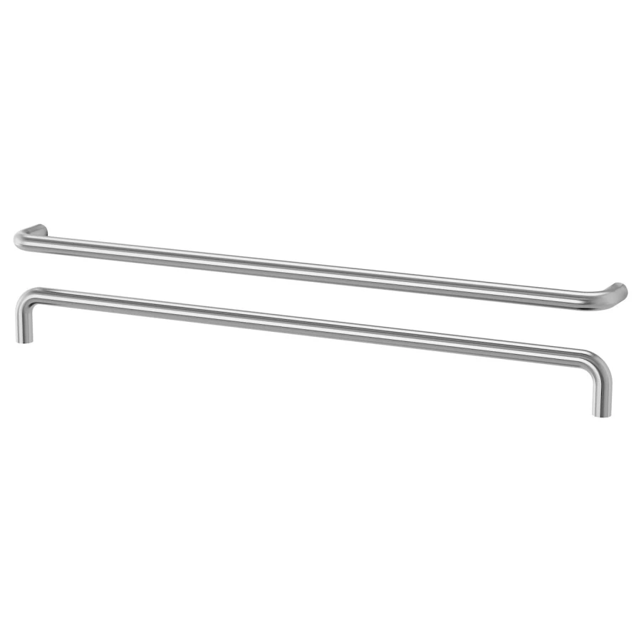 Ручка-скоба - IKEA BAGGANÄS/BAGGANAS, 33.5 см, нержавеющая сталь, БАГГАНЭС ИКЕА (изображение №2)