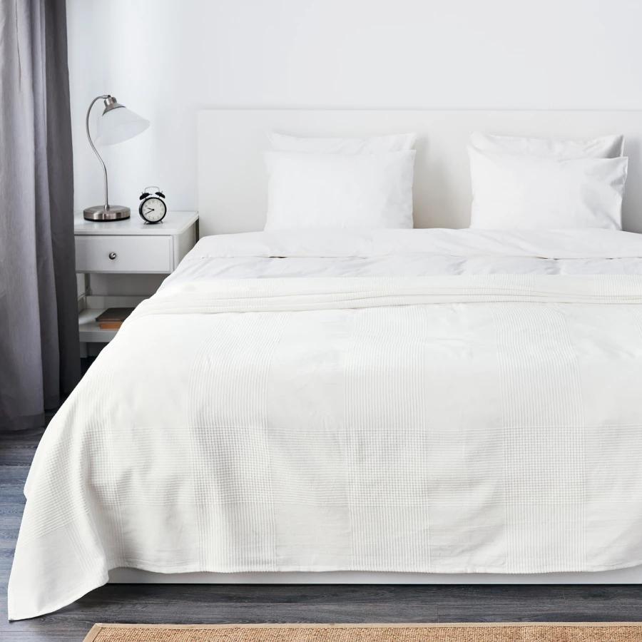 Одеяло - INDIRA IKEA/ ИНДИРА ИКЕА, 230х250 см,  белый (изображение №2)