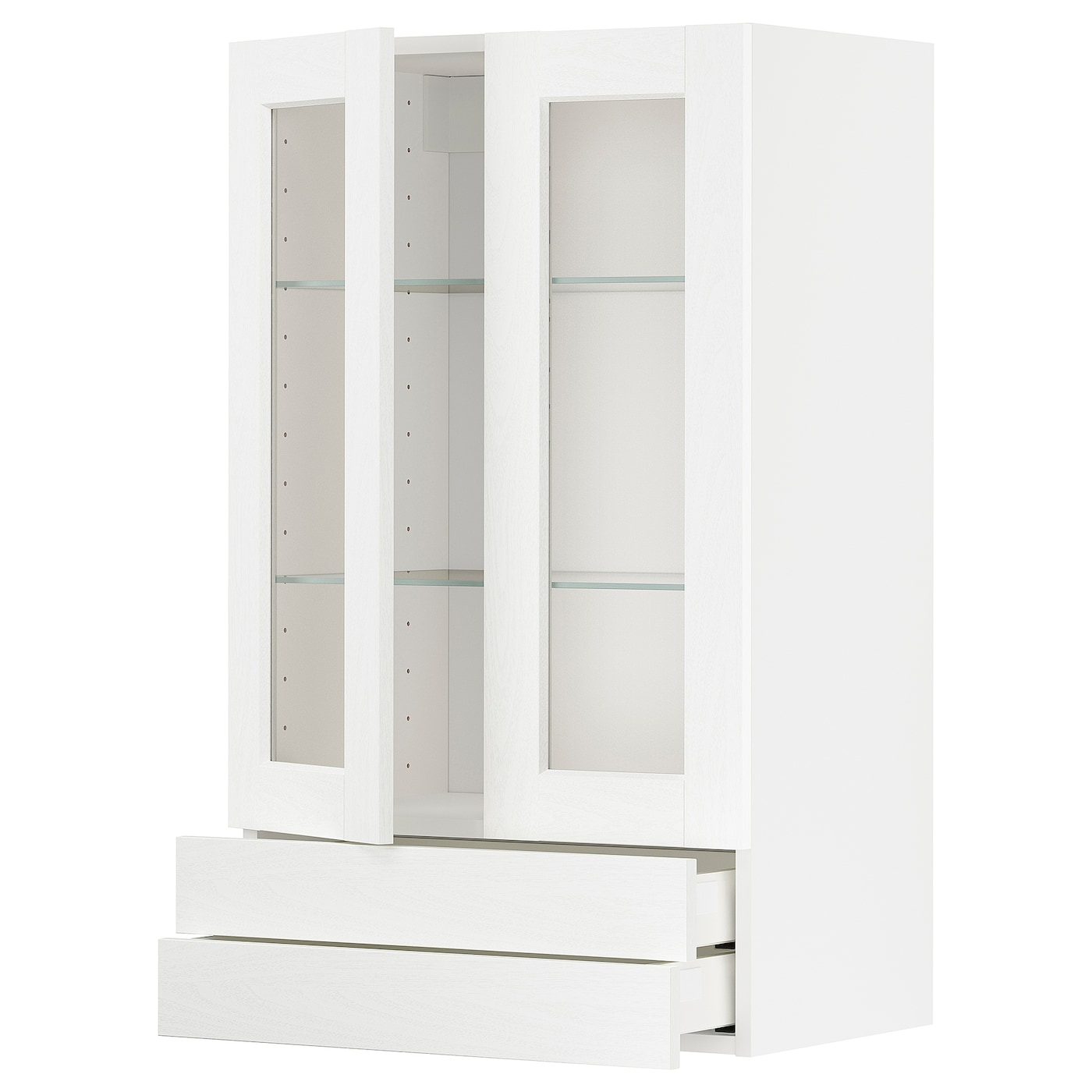 Напольный кухонный шкаф с ящиками и дверцами - IKEA METOD MAXIMERA, 100x38,9x60см, белый, МЕТОД МАКСИМЕРА ИКЕА