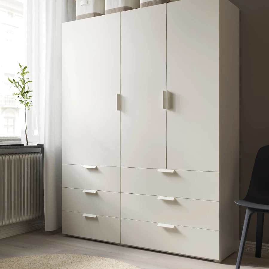Ящик - IKEA FONNES/ФОННЕС ИКЕА, 20х57х60 см, белый (изображение №2)