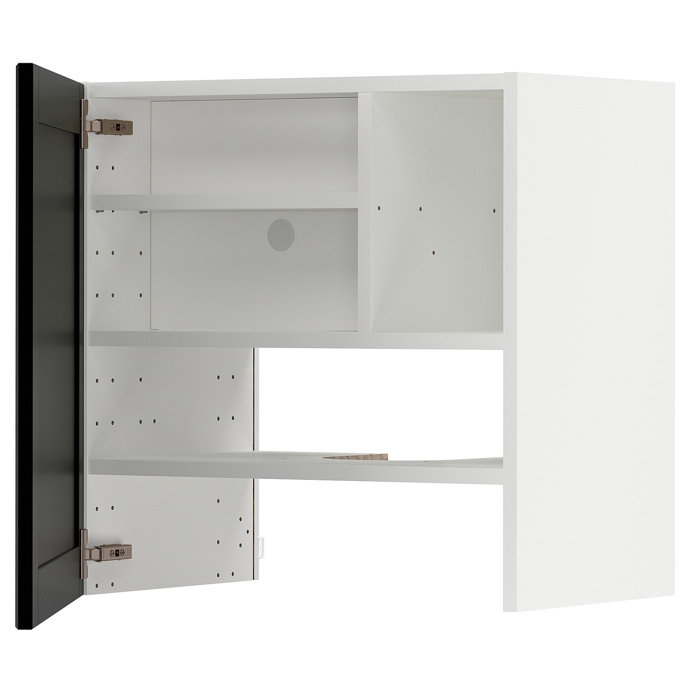 Шкаф под вытяжку -  METOD  IKEA/  МЕТОД ИКЕА, 60х60 см, белый/черный