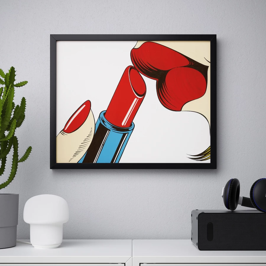 Постер - IKEA BILD, 50х40 см, «Помада», БИЛЬД ИКЕА (изображение №2)