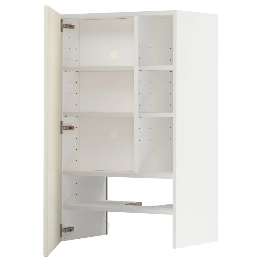 Навесной шкаф - METOD IKEA/ МЕТОД ИКЕА, 100х60 см, белый/светло-бежевый (изображение №1)