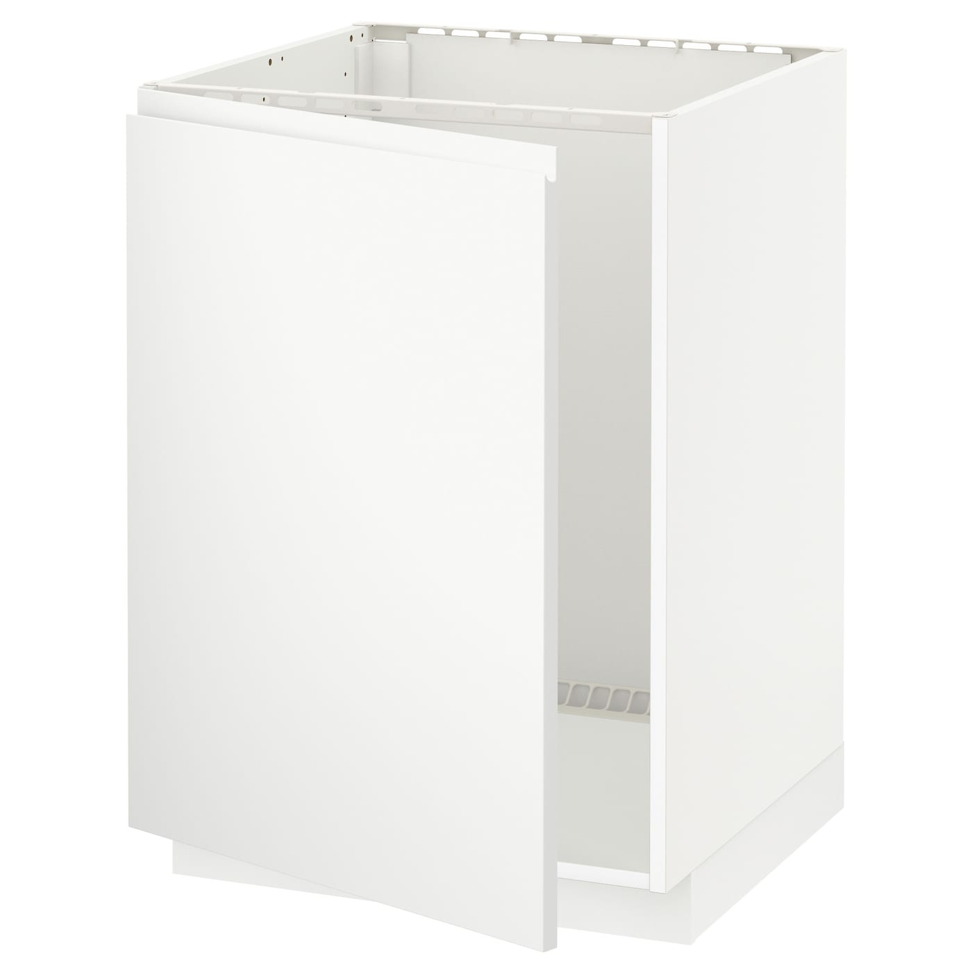 Шкаф под раковину - METOD IKEA/ МЕТОД ИКЕА, 88х60 см, белый