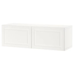 Навесной шкаф - IKEA BESTÅ/BESTA, 120x42x38 см, белый, БЕСТО ИКЕА