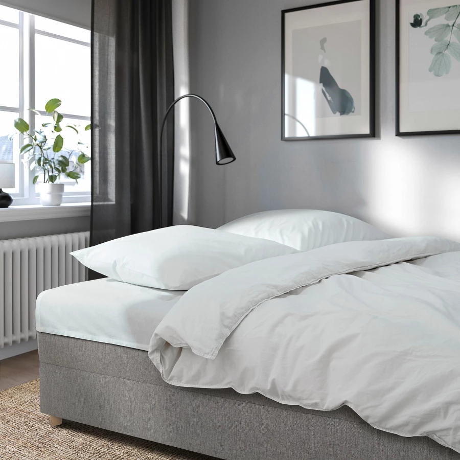 3-местный диван-кровать - IKEA DÅNHULT/DANHULT,  78x96x220см, серый, ДАНХУЛЬТ ИКЕА (изображение №6)