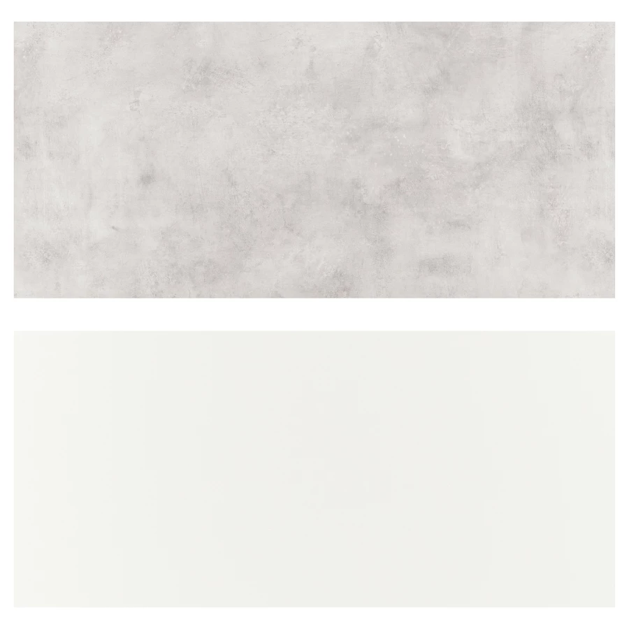 Накладная панель - LYSEKIL IKEA/ ЛИСЕКИЛ  ИКЕА,  55х120 см, белый/серый (изображение №1)