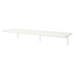 Полка настенная - BERGSHULT/TOMTHULT IKEA/БЕРГСХУЛЬТ/ ТОМТХУЛЬТ ИКЕА, 120х30 см, белая
