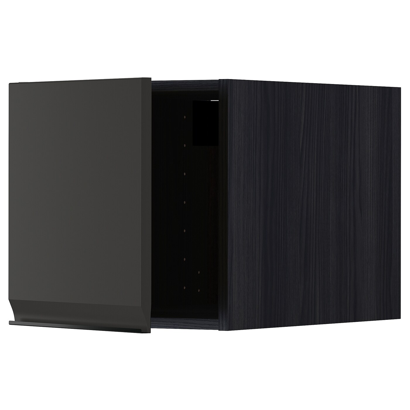 METOD Навесной шкаф - METOD IKEA/ МЕТОД ИКЕА, 40х40 см, черный