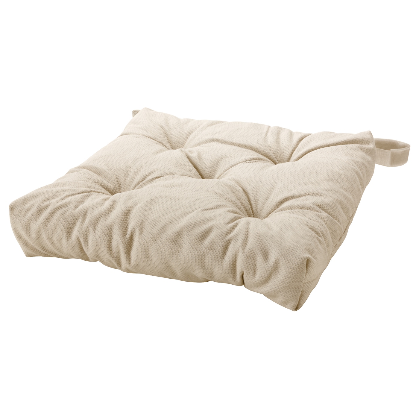 Подушка на стул - MALINDA IKEA/ МАЛИНДА  ИКЕА, 38 см, белый