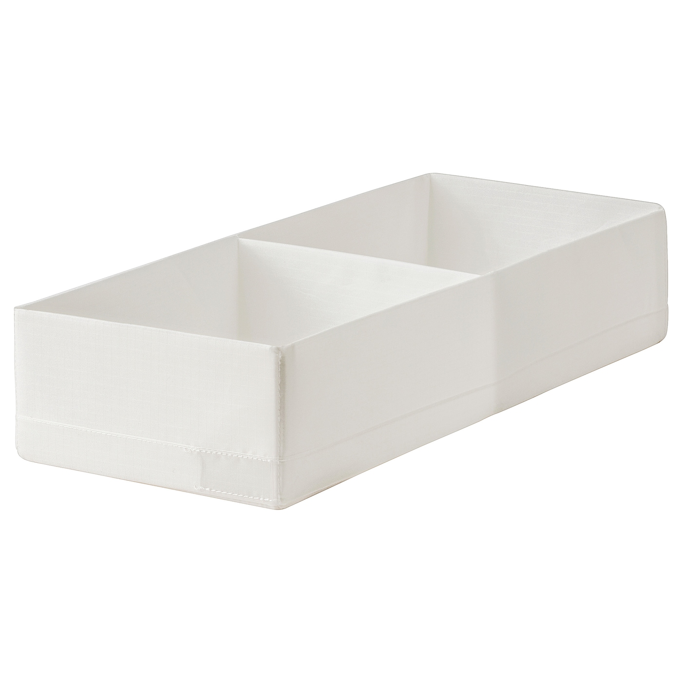 Коробка с отделениями - STUK IKEA/ СТУК  ИКЕА, 20x51x10 см, белый