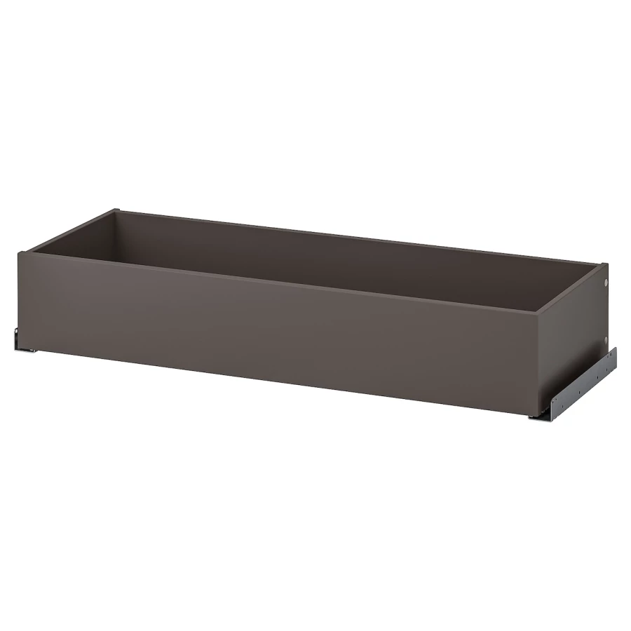 Ящик - IKEA KOMPLEMENT, 100x35 см, темно-серый КОМПЛИМЕНТ ИКЕА (изображение №1)