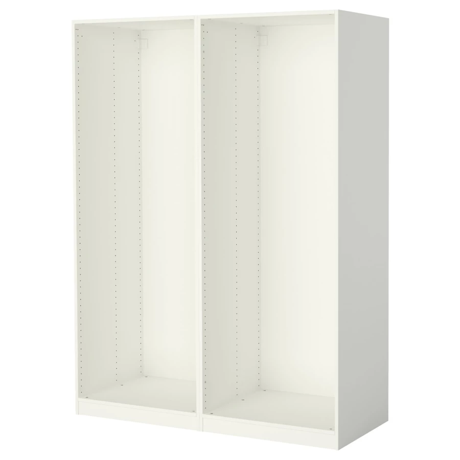Каркас гардероба - IKEA PAX, 150x58x201 см, белый ПАКС ИКЕА (изображение №1)