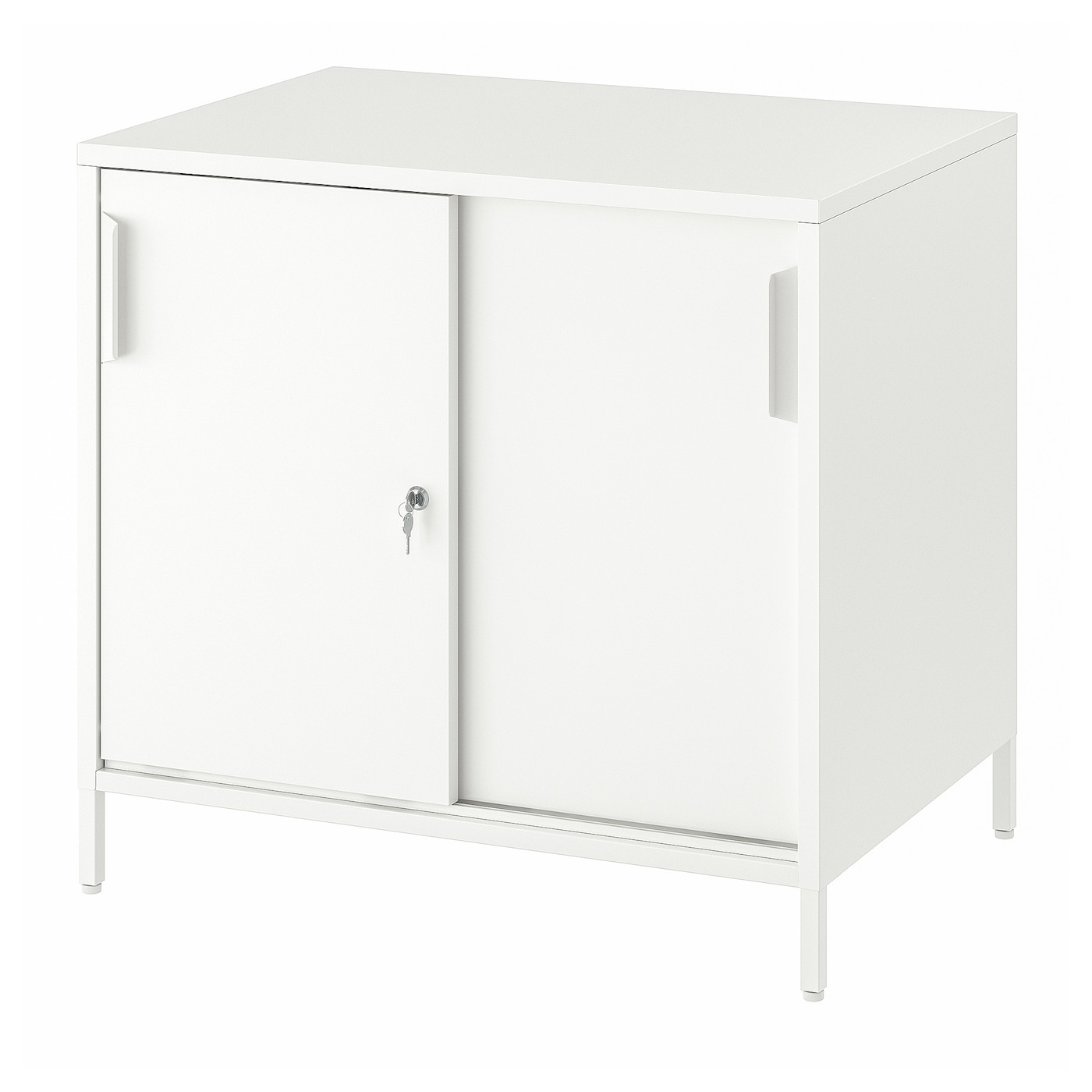 Тумба для документов - IKEA TROTTEN, белый, 80х75 см, ТРОТТЕН ИКЕА