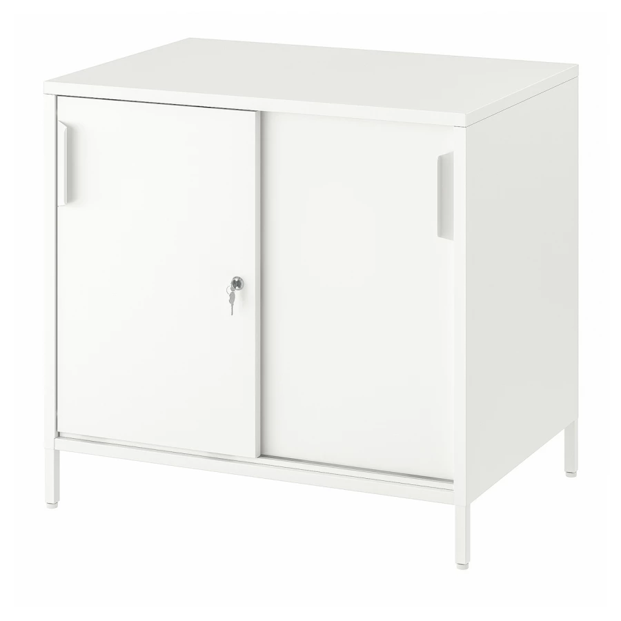 Тумба для документов - IKEA TROTTEN, белый, 80х75 см, ТРОТТЕН ИКЕА (изображение №1)