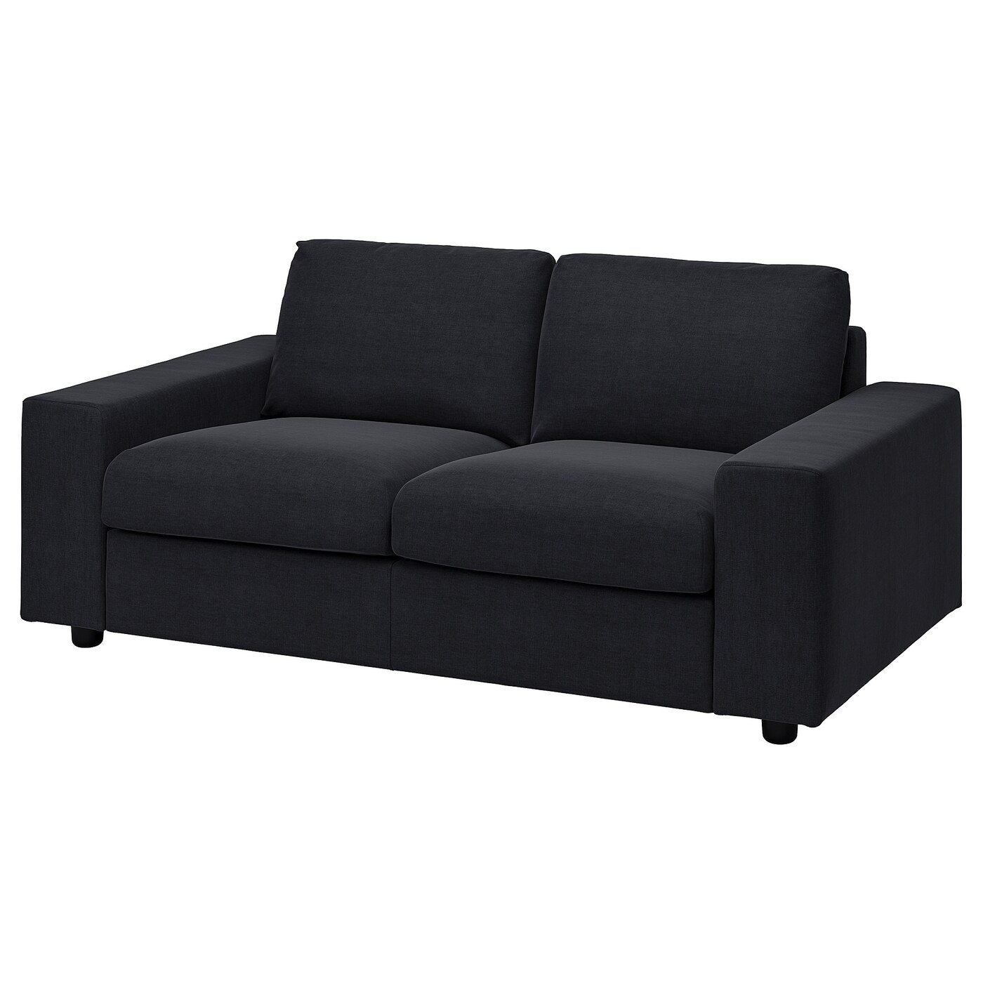 Чехол на 2-местный диван  - IKEA  VIMLE/ВИМЛЕ ИКЕА,  черный