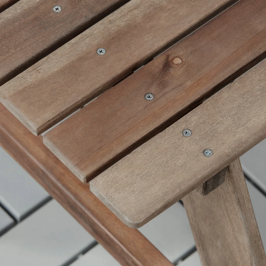 Детский стол для пикника - RESÖ/RESО IKEA / РЕСО ИКЕА, 92х89х49 см, коричневый (изображение №2)