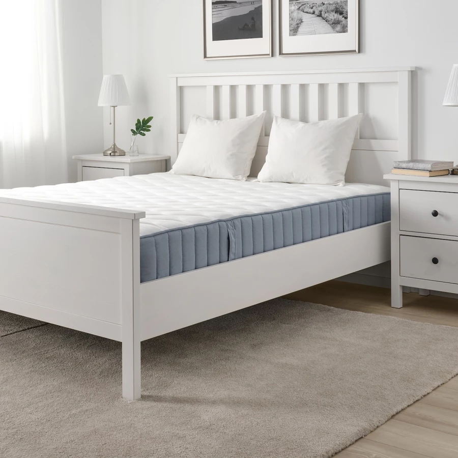 Матрас для односпальной кровати - VÅGSTRANDA IKEA/ВОГСТРАНДА ИКЕА, 160х200 см, белый (изображение №5)