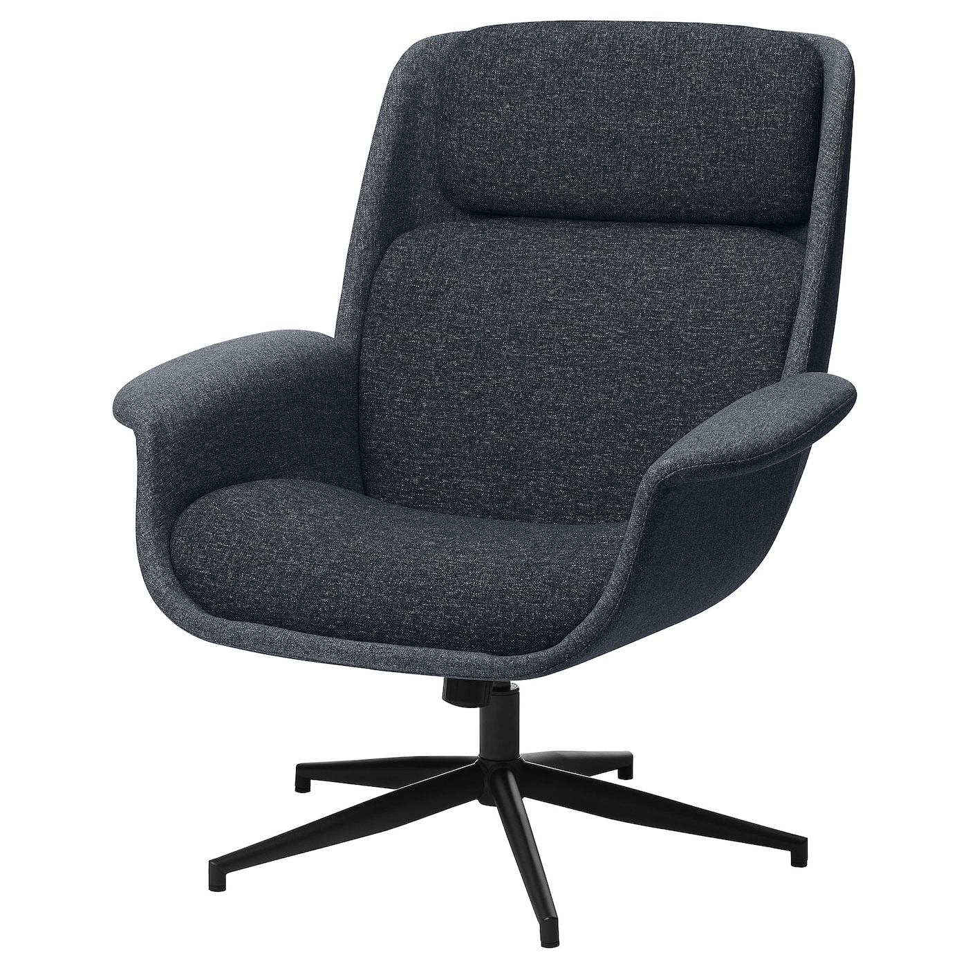 Вращающееся кресло - IKEA ÄLEBY/ALEBY, 88x86x100см, серый, АЛЕБИ ИКЕА
