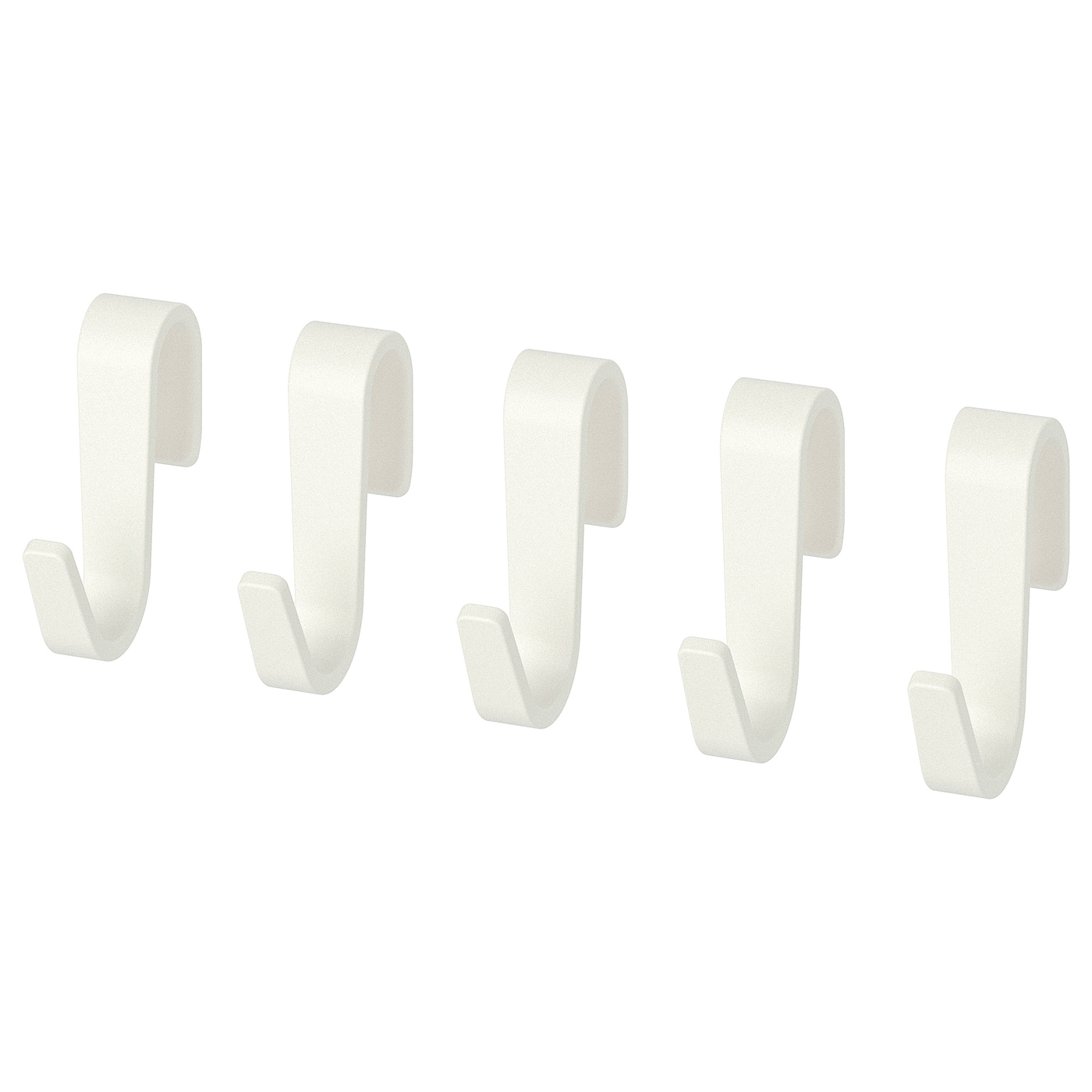 Крючок - SUNNERSTA   IKEA/ СУННЕРСТА ИКЕА, 5 упаковки, белый