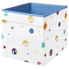 Коробка - AFTONSPARV IKEA/ АФТОНСПАРВ  ИКЕА, 33х33 см, синий/белый