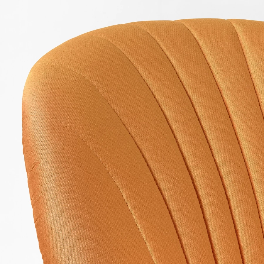 Кресло - IKEA BILLHAMN, 59х78х82 см, оранжевый, БИЛЛХАМН ИКЕА (изображение №6)