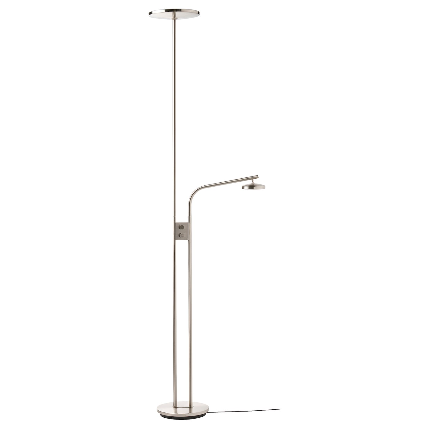 Напольные светильники - ISJAKT IKEA/ ИСЭКТ ИКЕА, 180 см,  серебристый