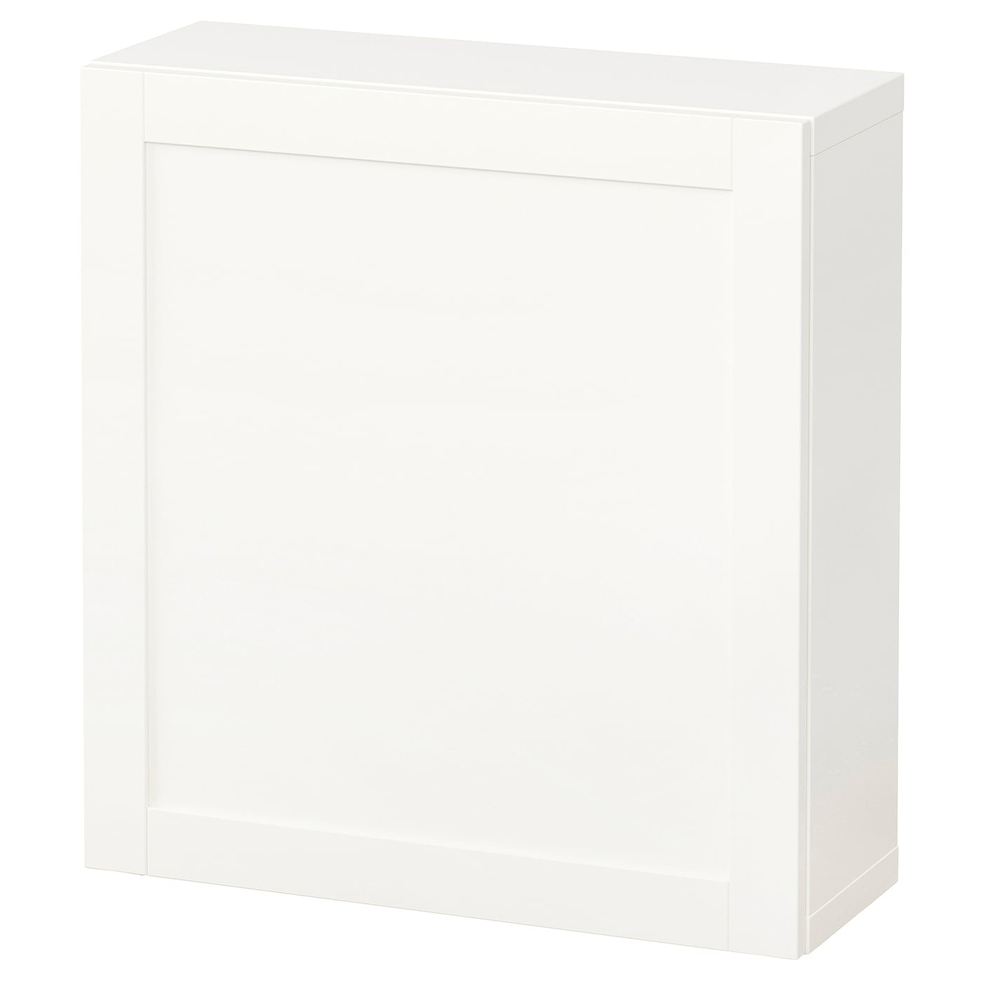 Навесной шкаф - IKEA BESTÅ, 60x22x64 см, белый, БЕСТО ИКЕА