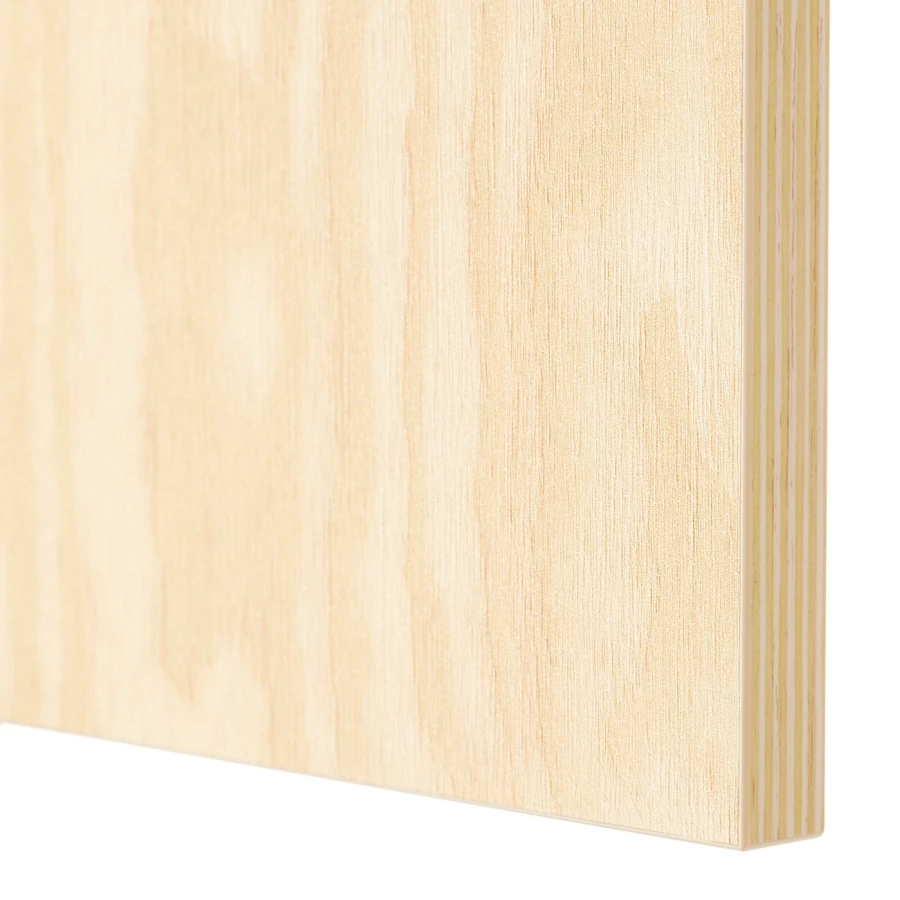 Шкаф с 3-мя дверцами - IKEA PLATSA/ПЛАТСА ИКЕА, 42х140х191,1 см, белый/синий/светло-коричневый (изображение №5)
