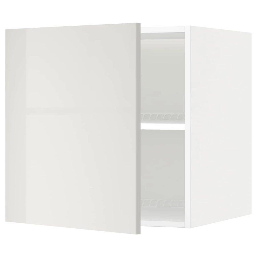 Шкаф - METOD  IKEA/  МЕТОД ИКЕА, 60х60 см, белый/светло-серый (изображение №1)