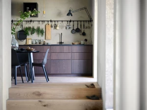 Второе фото. Шкаф для встроенной техники - IKEA METOD, 208x62x60см, белый, МЕТОД ИКЕА