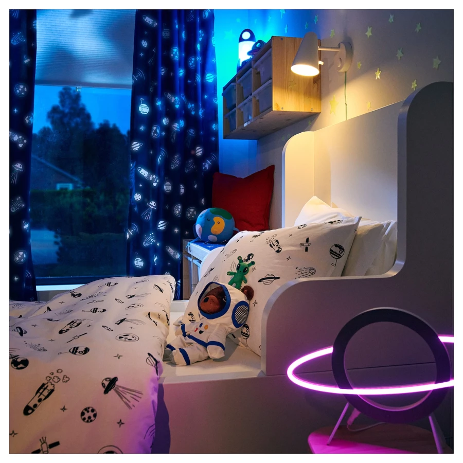 Декоративное освещение - AFTONSPARV IKEA/ АФТОНСПАРВ  ИКЕА, белый (изображение №3)
