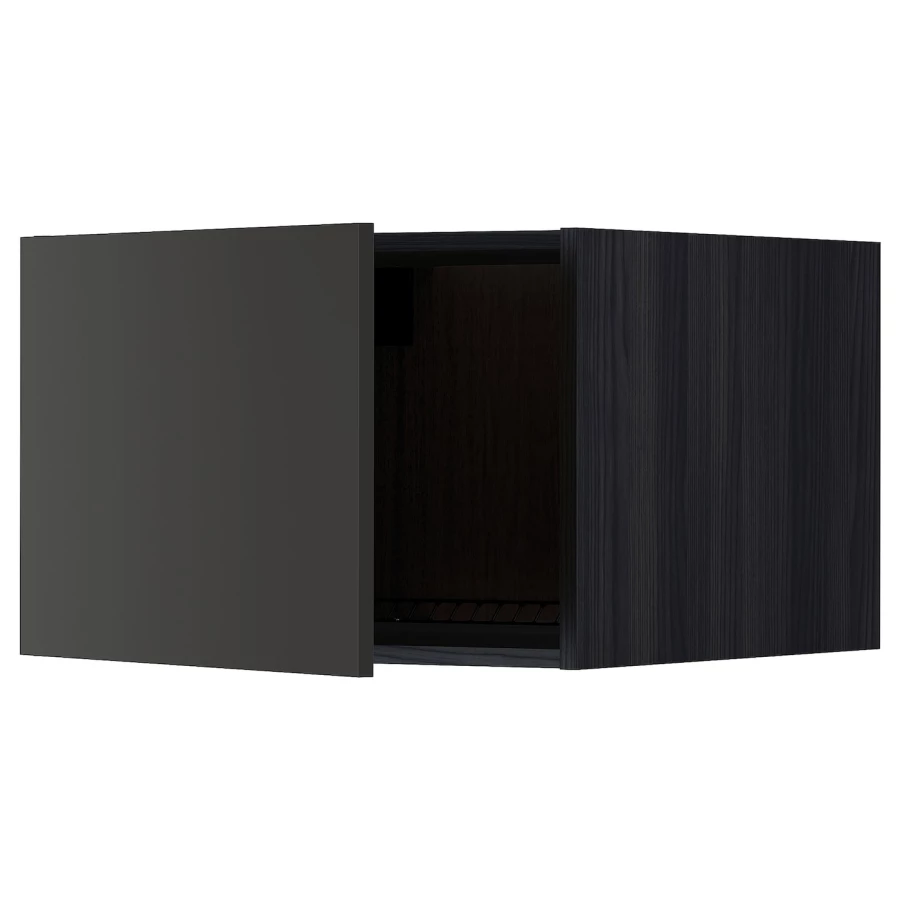 Шкаф для холодильника/морозильника - METOD  IKEA/ МЕТОД ИКЕА,  40х60 см, черный (изображение №1)