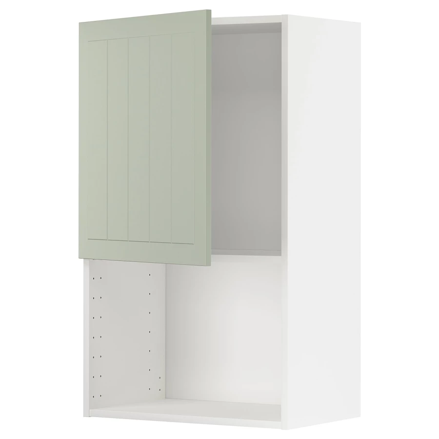 Навесной шкаф  - METOD  IKEA/  МЕТОД ИКЕА, 100х60 см, белый/зеленый (изображение №1)