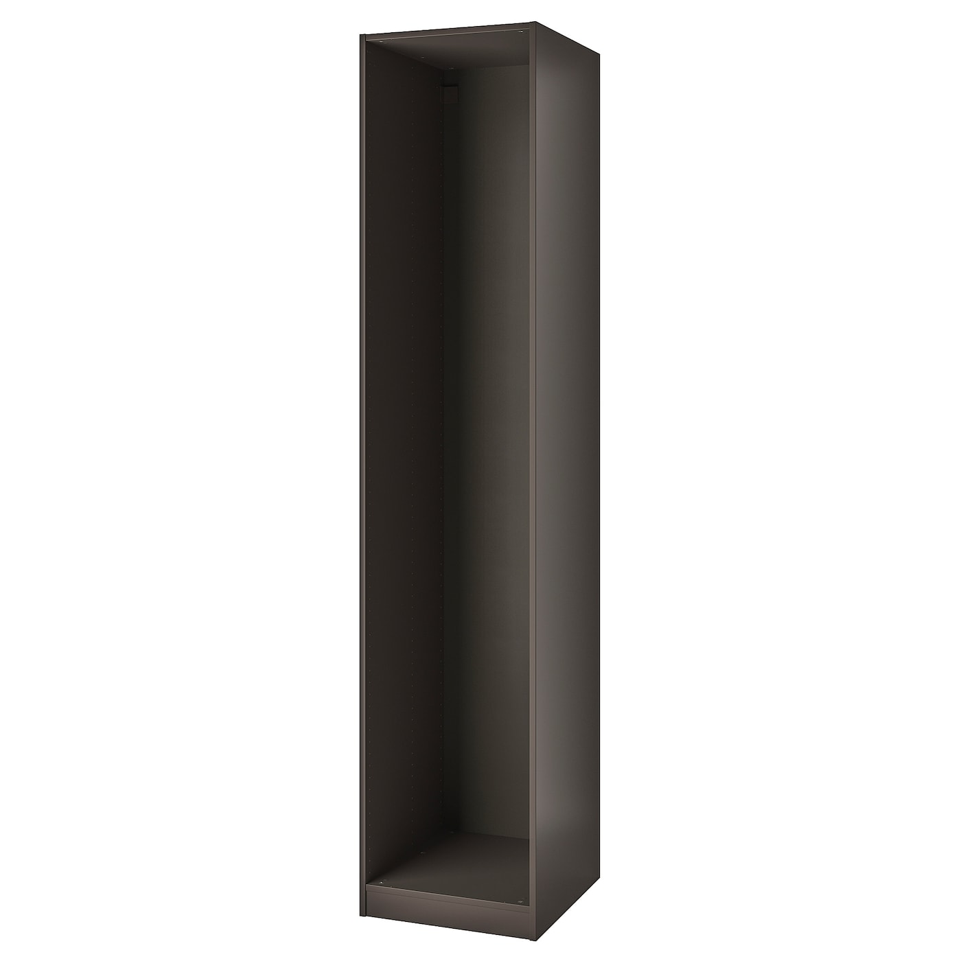Каркас гардероба - IKEA PAX, 50x58x236 см, темно-серый ПАКС ИКЕА